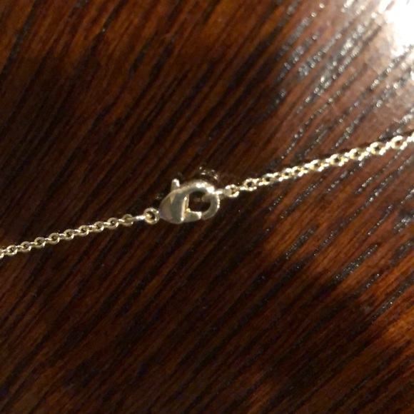 Druzy Charcoal Gray and Gold Necklace - Picture 12 of 15